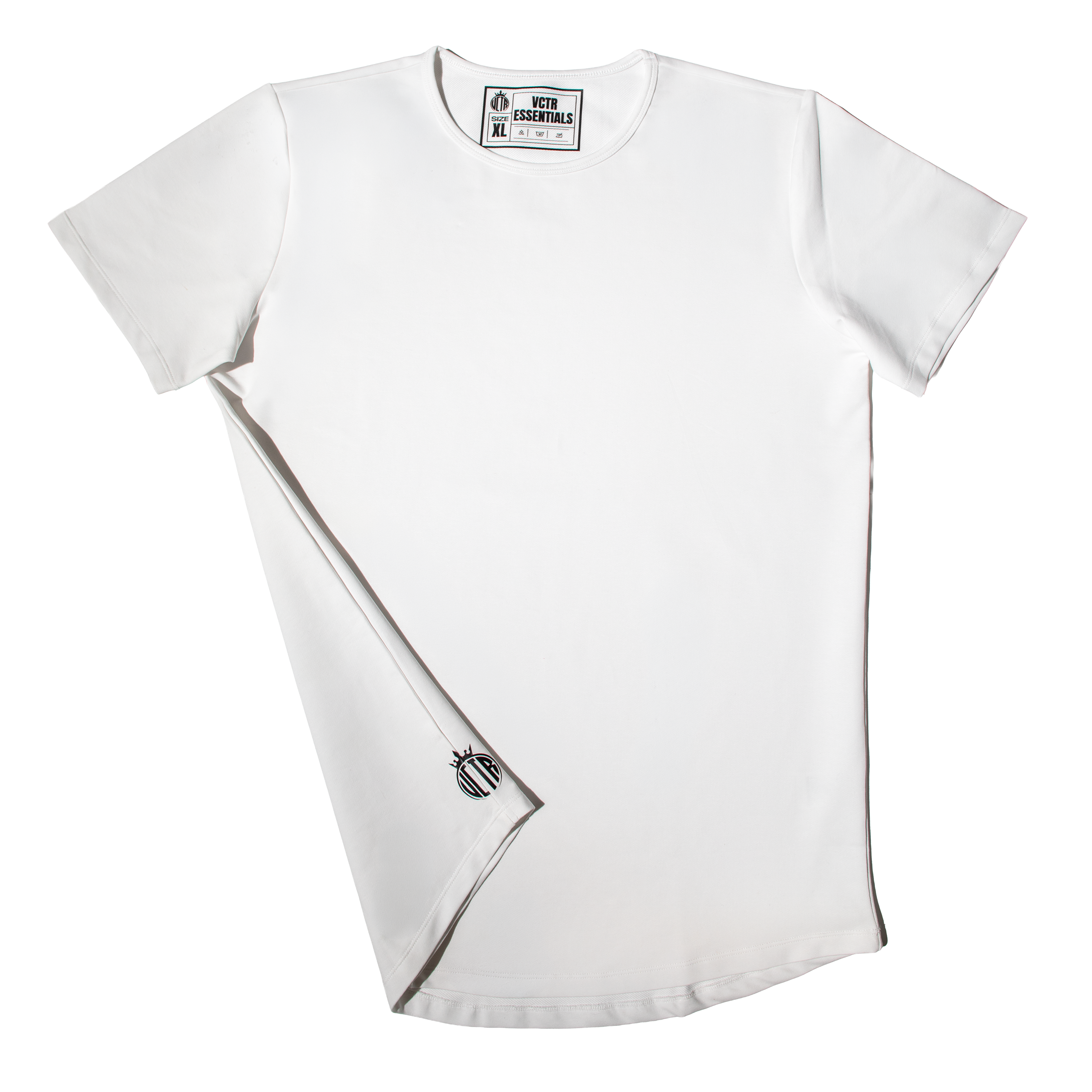 Signature Curved Hem - White