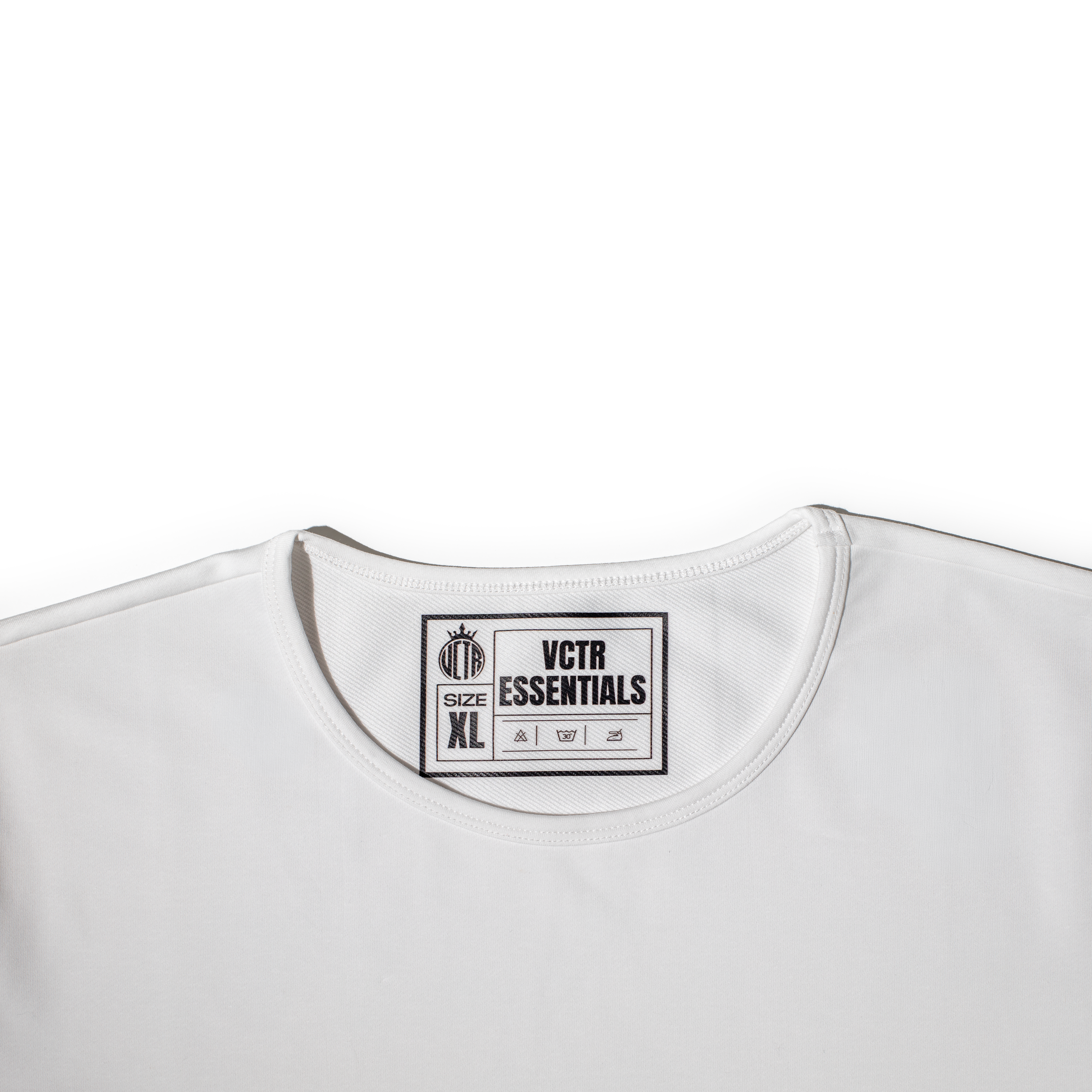 Signature Curved Hem - White