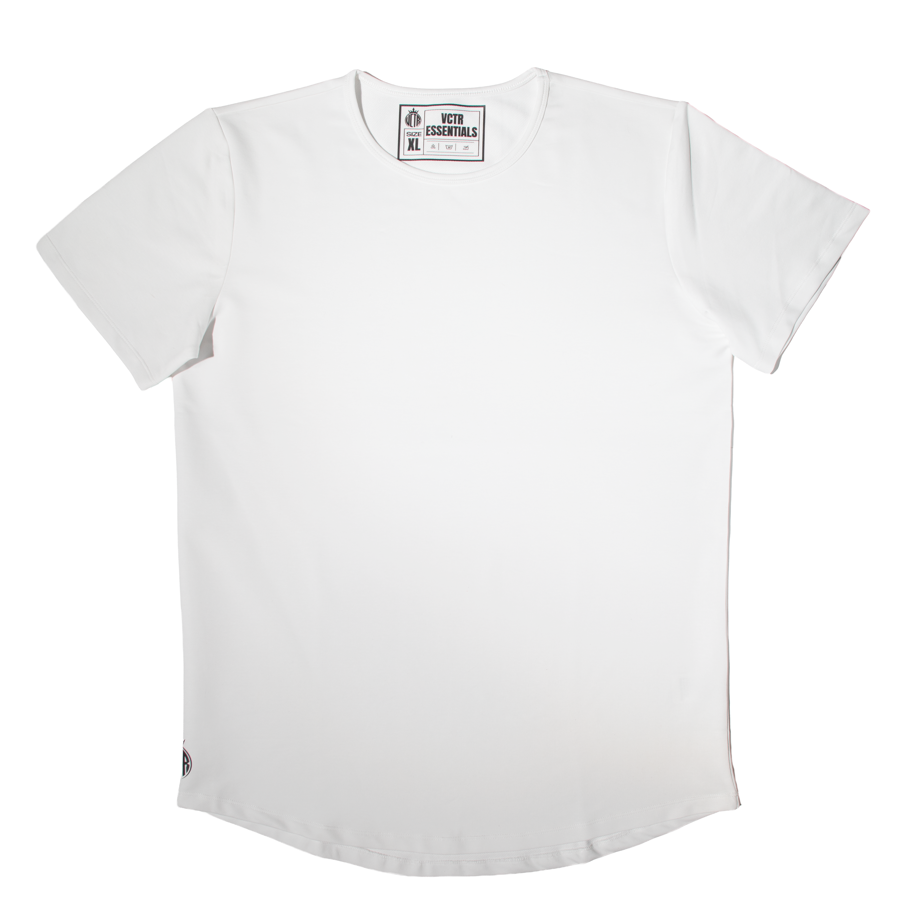 Signature Curved Hem - White