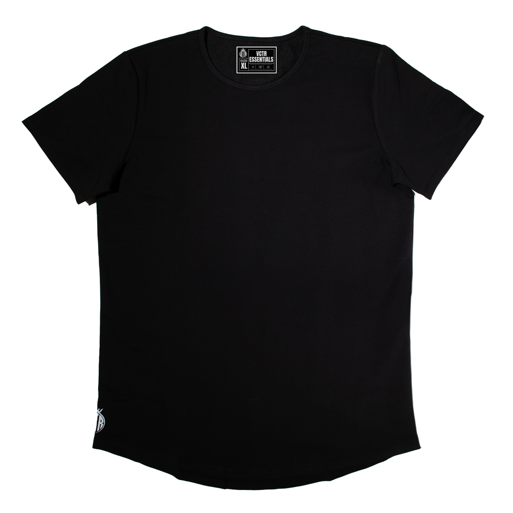Signature Curved Hem - Black