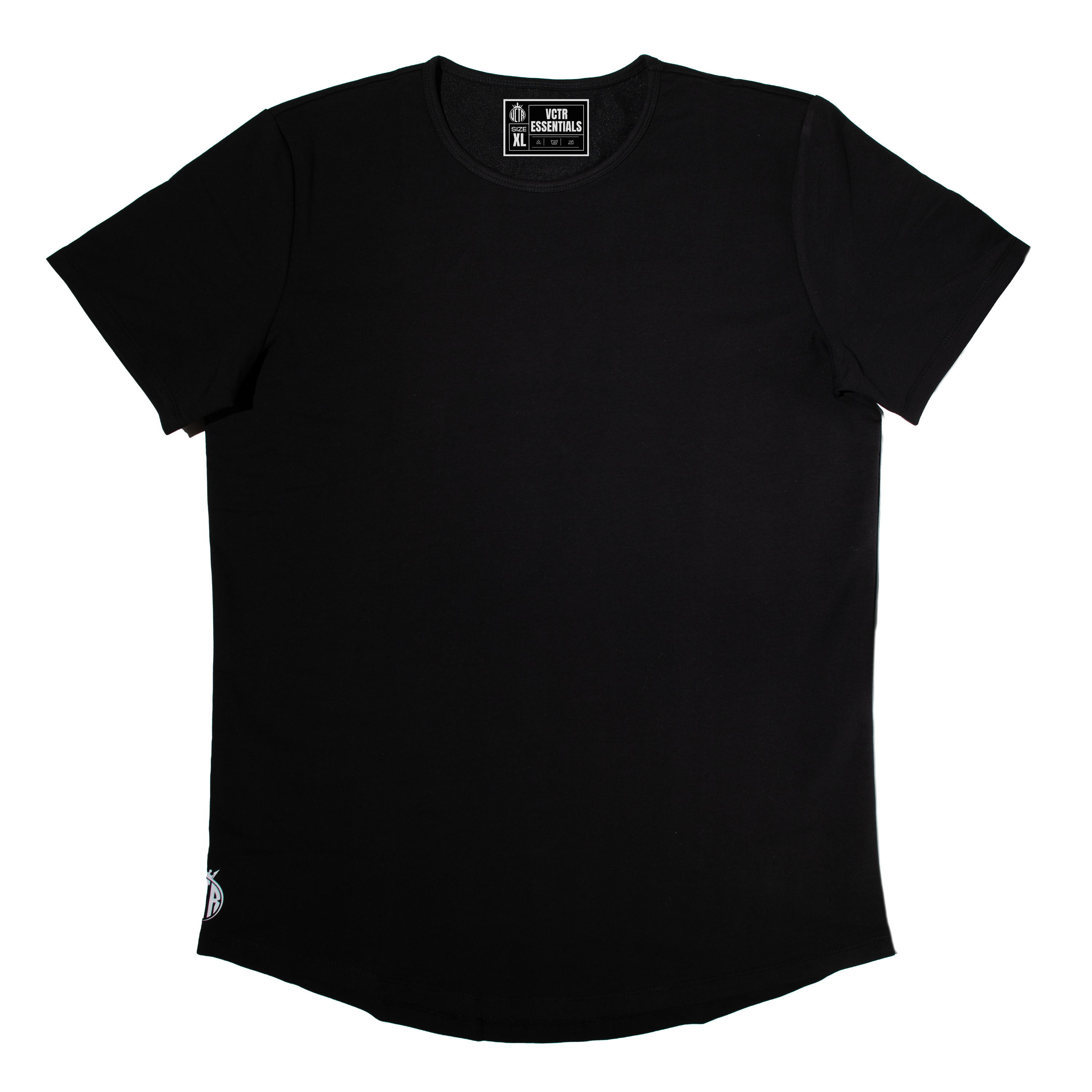 Signature Curved Hem - Black
